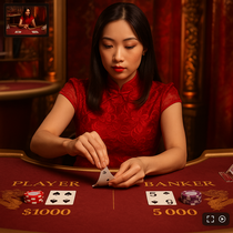 AmunRa - Live Baccarat - Ekte dealer