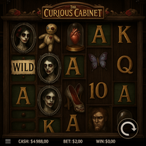 AmunRa - The Curious Cabinet Slot - Spilleautomat