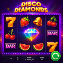AmunRa - Disco Diamonds Slot - Spilleautomat