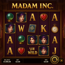 AmunRa - Madam Inc. Slot - Spilleautomat